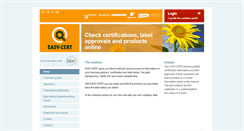 Desktop Screenshot of easy-cert.ch